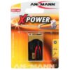 Alkalna baterija X-POWER 6LF22 BLOCK 9V - ANSMANN