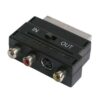 Scart adapter - 3x RCA + 4 pol mini DIN