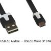 Micro USB kabel (crni) - VAKOSS