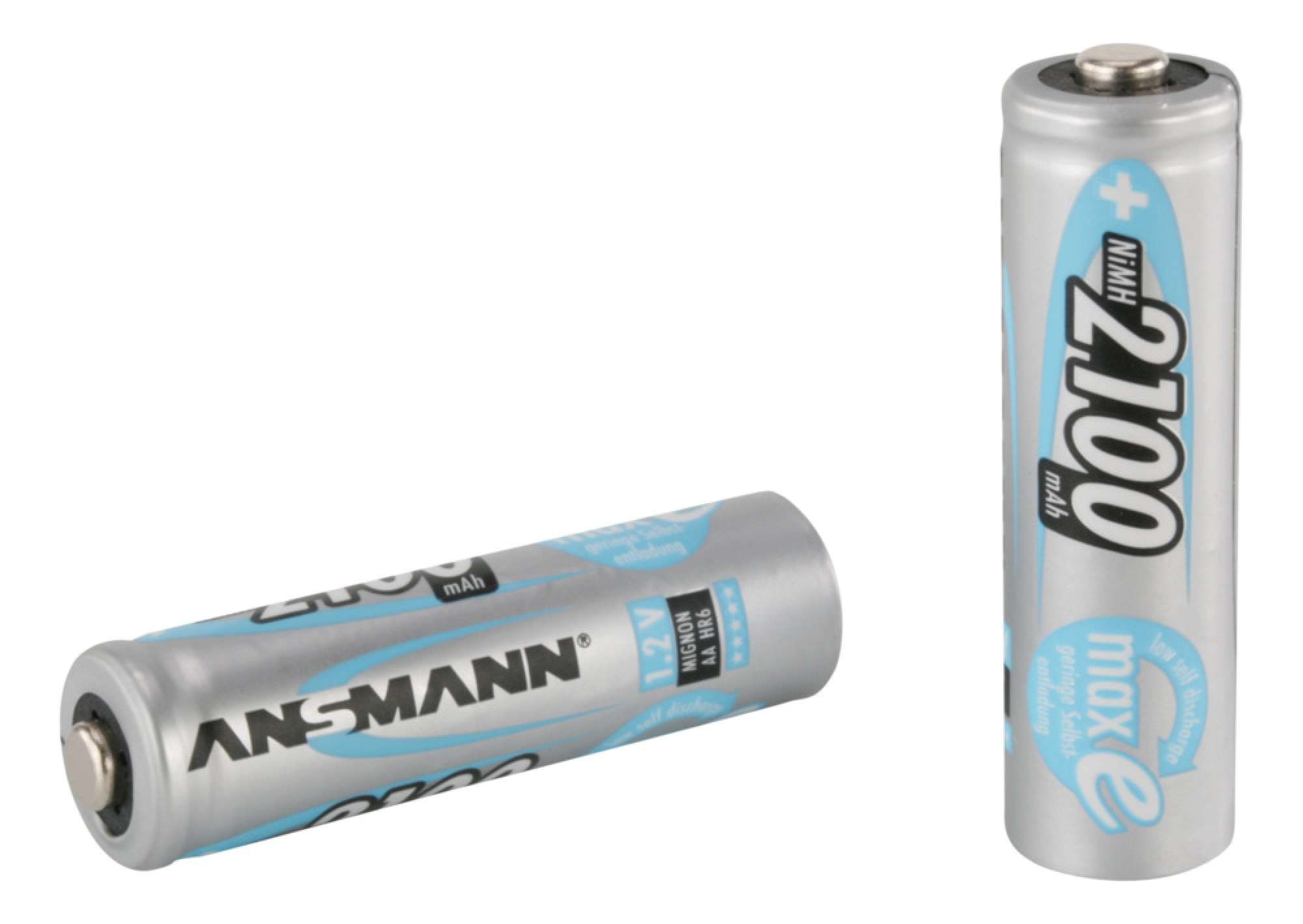Punjive MaxE BLUE NiMH baterije AA 2100 mAh, 1.2V (2 kom.) - ANSMANN Punjive MaxE BLUE NiMH baterije AA 2100 mAh, 1.2V (2 kom.) - ANSMANN