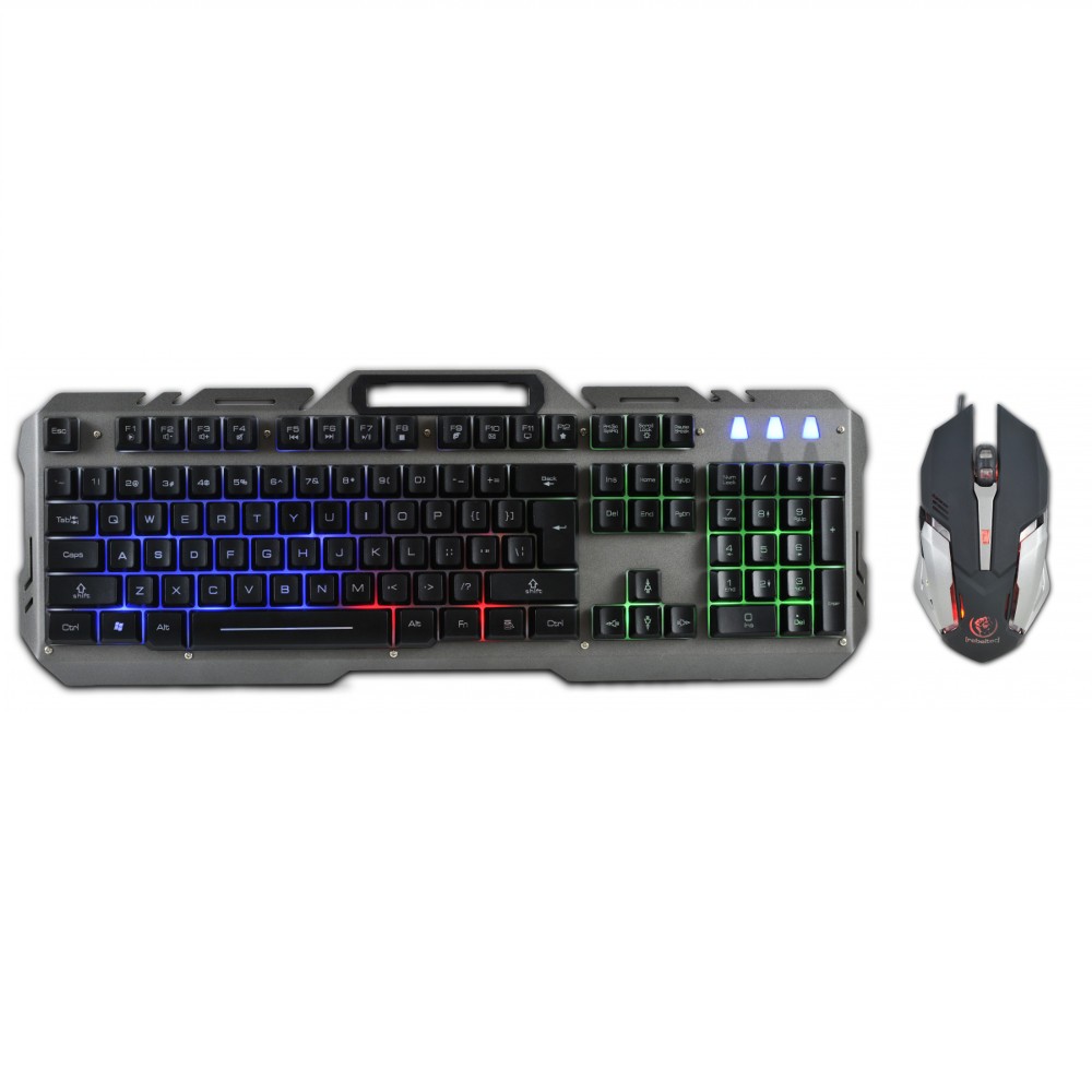 Gaming LED Tipkovnica INTERCEPTOR + Gaming Miš - REBELTEC Gaming LED Tipkovnica INTERCEPTOR + Gaming Miš - REBELTEC