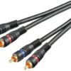 Audio stereo kabel za povezivanje 2x cinch HQ/2m - GOOBAY