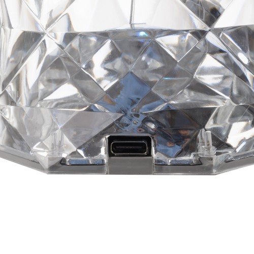 Kristalna LED lampa projektor ROSE-8