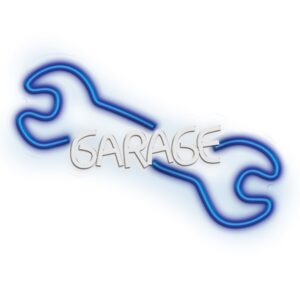 Neon PLEXI LED GARAGE blue white NNE22 Neolia - Forever Light